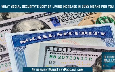 What Social Security’s Cost of Living Increase in 2022 Means for You, Ep #69 